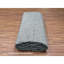 12'x12' Krypton Gray Hand Knotted Modern Grass Design Square Oriental Rug 7C4586384C9642A49B3EEE06F1E4DF65