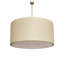 Lustre tambour 12 lumières Cilindro Textrene
