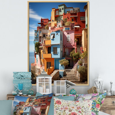 Madielyn Colorful Mexico Colorful Casas This VIII - reproduction