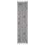 Tapis de couloir intérieur / extérieur blanc / gris / treillis NAAR Guros Collection 2X8-772681572