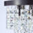 Cheyan 5-Light 11" Crystal Chandelier Ceiling Light Fixture with Flush Mount-1856474718