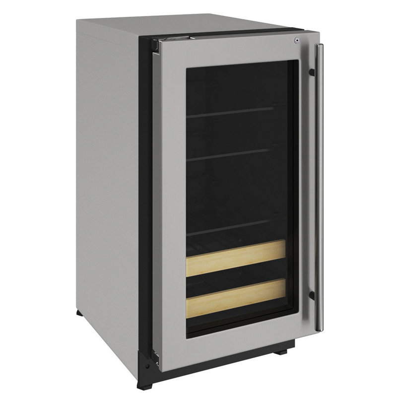 U-Line 17.75'' W Convertible Mini Fridge, Right