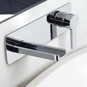 Capri Single-handle Bathroom Faucet, Chrome