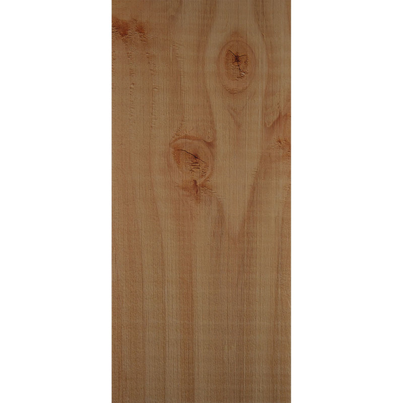 Queue de chevron lisse Carmel, Douglas, 12"H x 3 1/2"W x 12"L
