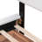 Upholstered Platform Bed Queen White With 4 Drawers And Comfortable Headboard, No Box Spring, Linen Upholstery, Construction In For Size, Roomy Contemporary Spring Requirement, Fabric, Stable Support-124868297