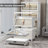 Extra Large Stackable Storage Bins with Lids & Wheels & Door, Foldable Collapsible Closet Organizers, Plastic containers drawers for bedroom Dorm-186792940-193048690-196084193