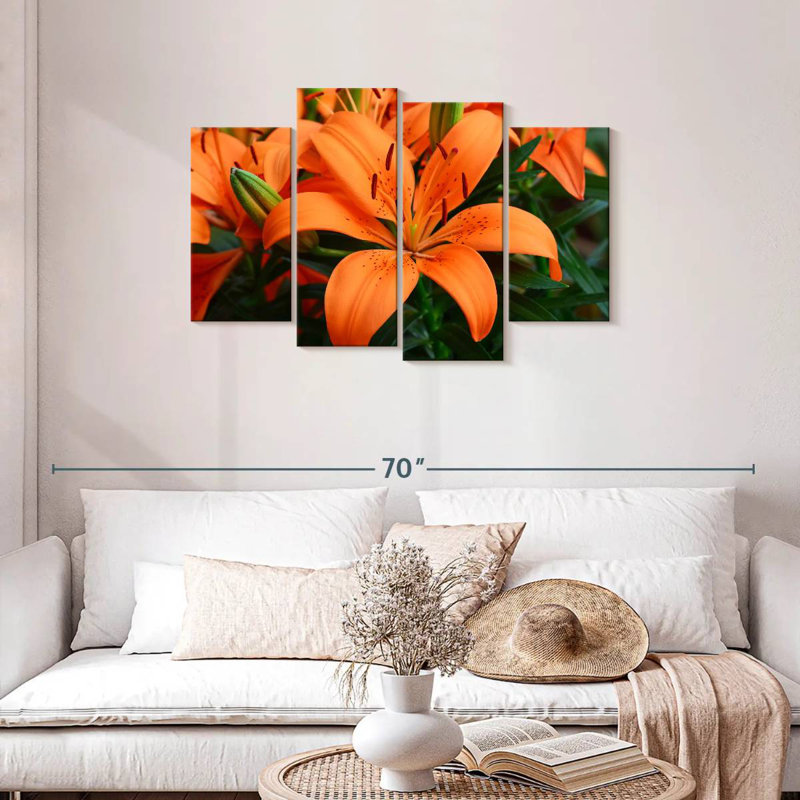 Fleurs de lys orange Harnek