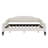 A Full-Size Upholstered Daybed With Tufted Detailing