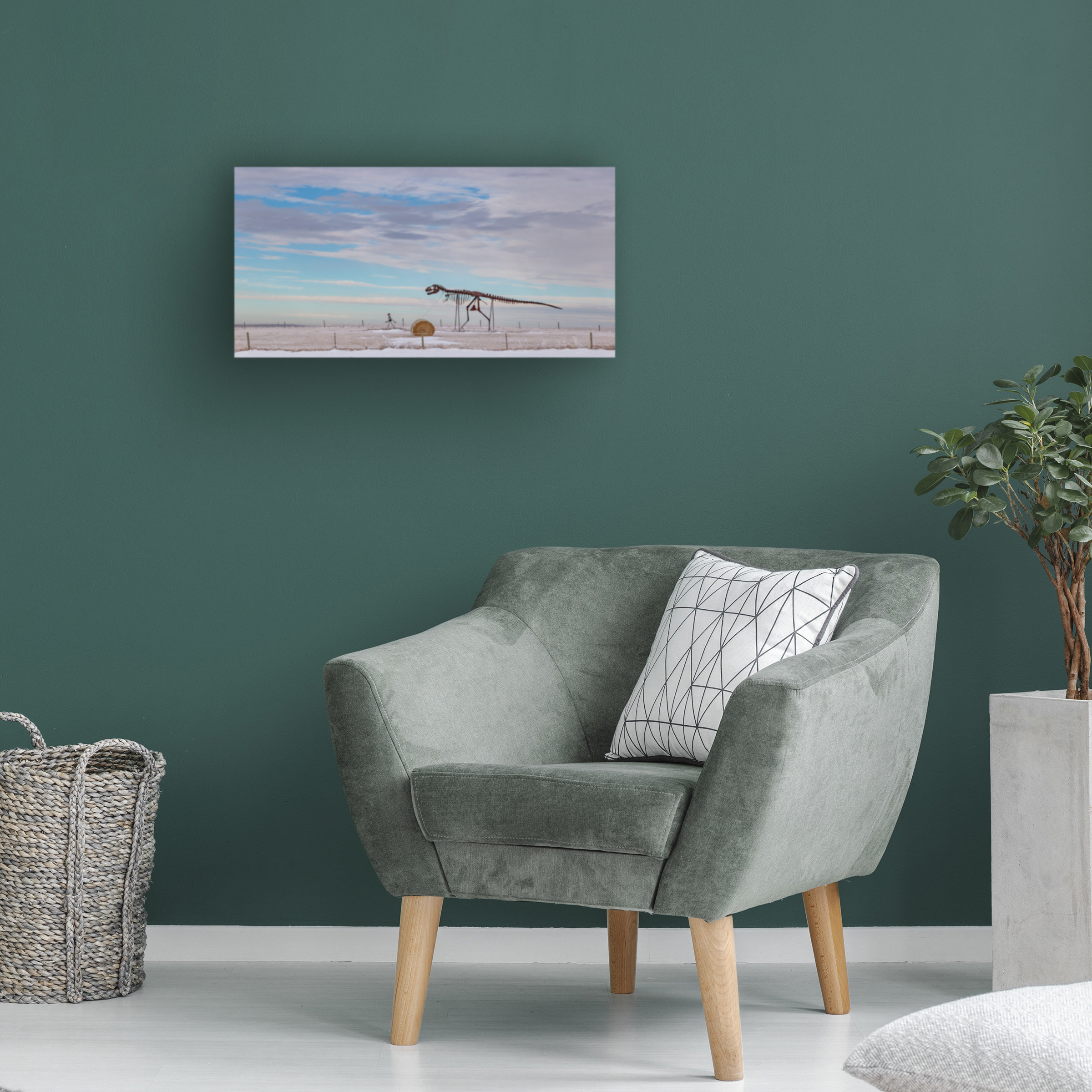 Union Rustic Wrapped Canvas Wall Art - Jeff Poe Photography 'Walking ...