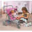 Trek 3-Wheel Folding Twin Doll Jogging Stroller