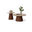 Ensembles de tables basses rondes en pierre-129504779