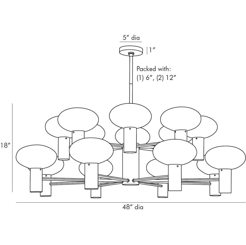 Bentley 16 - Light Chandelier