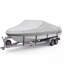 Housse de bateau Oxford 210D pour coque en V, imperméable et résistante aux UV, transportable sur remorque, pour bateaux en forme de V de 14 à 16 pieds.-136058398