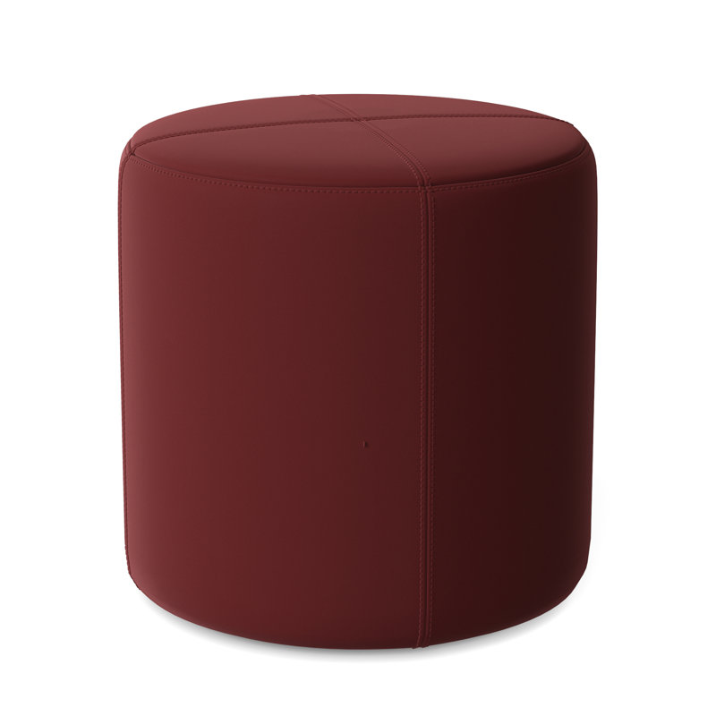 Porthleven Upholstered Ottoman, Klein Berry