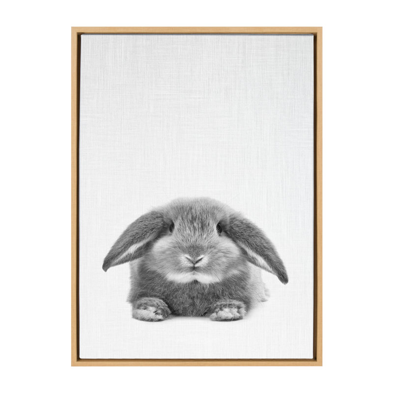 Reproduction d'art sur toile, "Lapin" par Simon Te of Tai