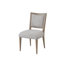 Table ronde extensible de 54 po avec 4 chaises et plateau supérieur 6 pièces