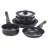 Symple Stuff Meghrig 7 Pieces Hard-Anodized Aluminum Non Stick Cookware Set