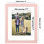 Cadre photo Americanflat - Cadre avec passe-partout - Moulure large - Verre résistant aux chocs-101064371-109665732