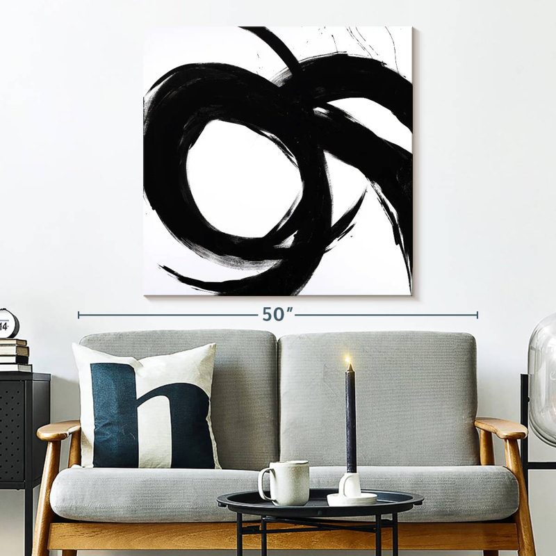 Avery Circular Strokes II, 33" H x 33" W