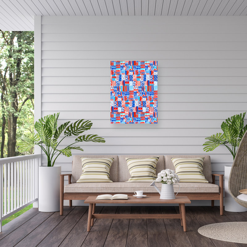 Toile d'extérieur Jess Stempel, H 14 po x l 19 po