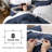 Bedsure Duvet Cover Set-Prewashed Extra Soft Microfiter Beding Set-116318659-106256321