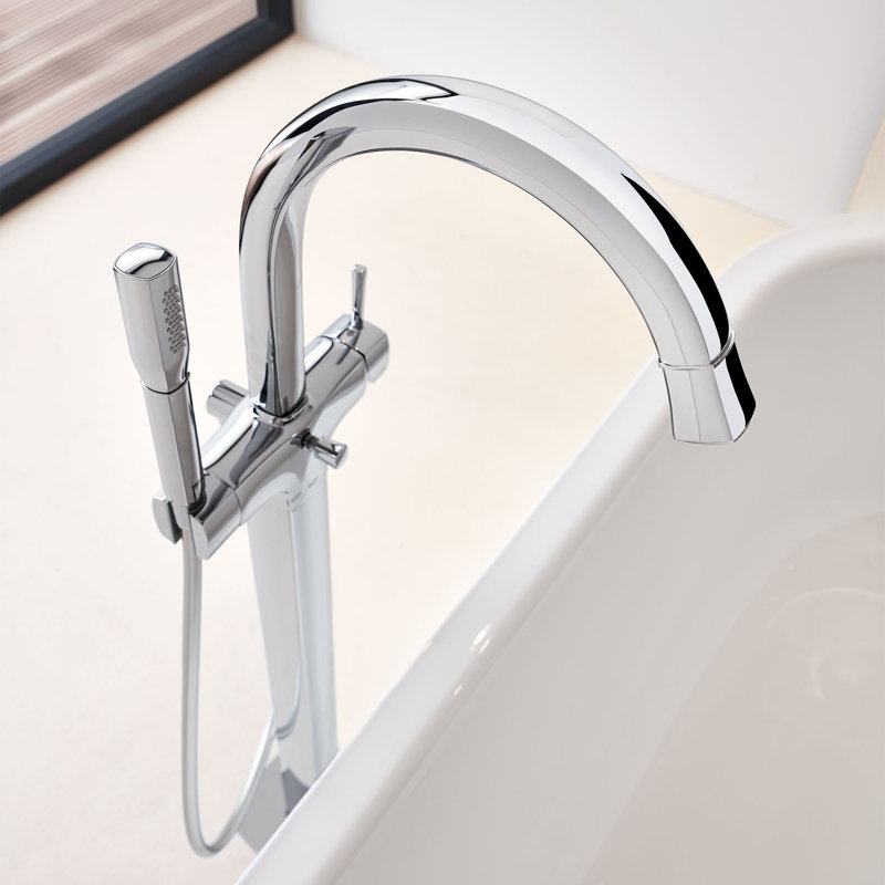 Robinet de baignoire à découper seulement Geneva, Chrome