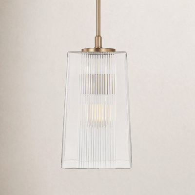 Kayda Single Light Glass Dimmable Pendant