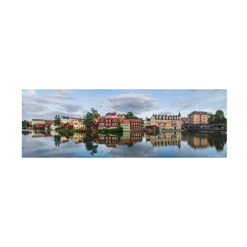 Arne Ostlund August View At Old Town Canvas Art, 10" H x 32" W