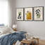 Illustration de pissenlit abstraite de style Mid-Century moderne bohème, images murales de salon moderne et chic, impression sur toile encadrée, ensemble de 16 pièces x 16 po x 3 pièces, 24 po x 36 po x 3 pièces-119390183-87392607-87392606
