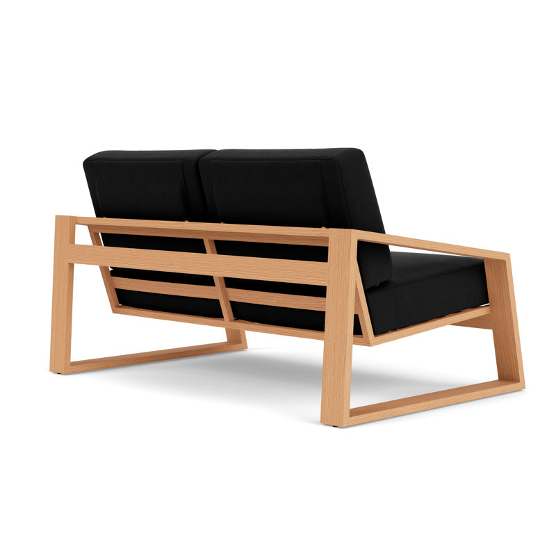 Pursuit Outdoor 2 - Seat Loveseat, Canvas Black