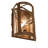 8" Wide Left Wall Sconce