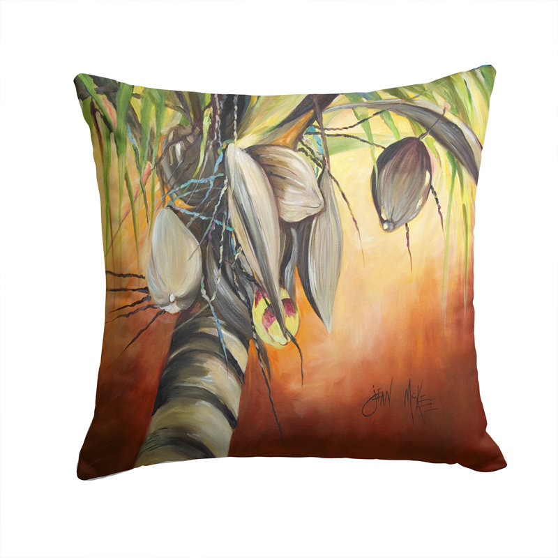 Coussin intérieur / extérieur Coconut Tree, 18 po x 18 po