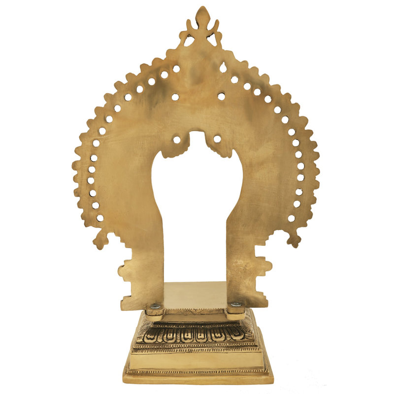 Fine Deity Throne with Kirtimukha Prabhavali In Brass | Made In India 