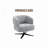 Swivel Chair Upholstered Accent Chair-1447736554