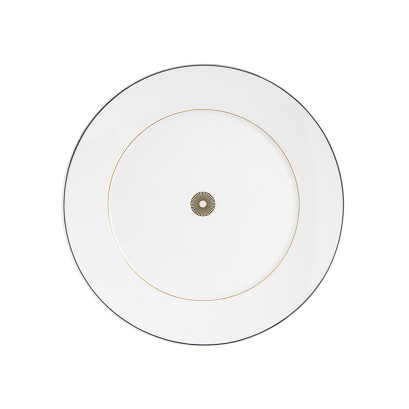 Assiette à salade 8,5 po rayures