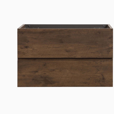 Armoire murale sans lavabo, avec deux tiroirs, pré-assemblée