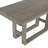 Annea Rectangular with Solid Wood Base Dining Table