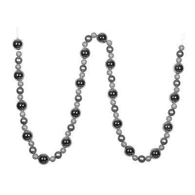 Huseby 9' Assorted Christmas Ball Ornament Garland