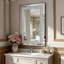 Grand miroir suspendu en cristal Crystal Diamond
