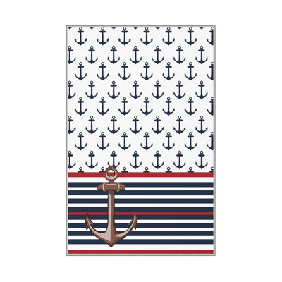 Premium Woven Area Rug, 5.2 x 7.5 Feet, 100% Polyester, Antibacterial, Non-Slip PVC Underside | 3D Digital Printed Design, 0.3 in Pile Height | Machine Washable, Ideal for Living Room & Bedroom Decor