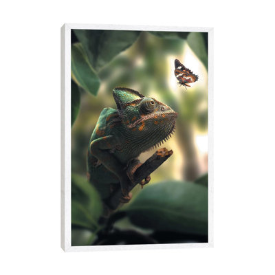 Chameleon Butterfly by Zenja Gammer - Print on Canvas