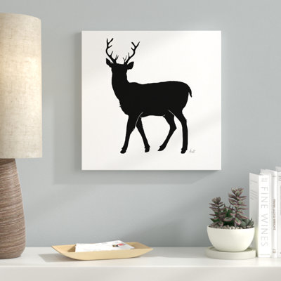«Deer Silhouette», impression