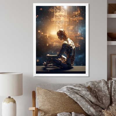 A.I. «Robot Vision I» sur toile