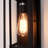 Rasharkin Classic Outdoor Wall Sconce 1 Light Rectangular Metal Frame and Clear Glass Shade Waterproof-1316760482-1308433313