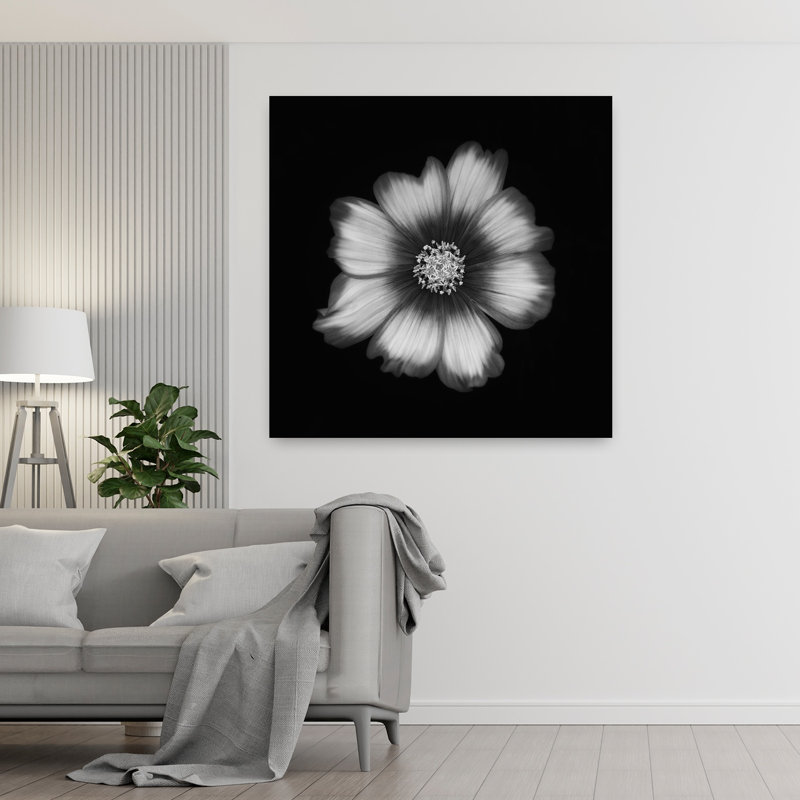 Art contemporain Art floral contemporain, H 48 po x l 48 po