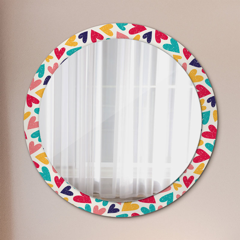 Huldar Glass Flat Wall Mirror