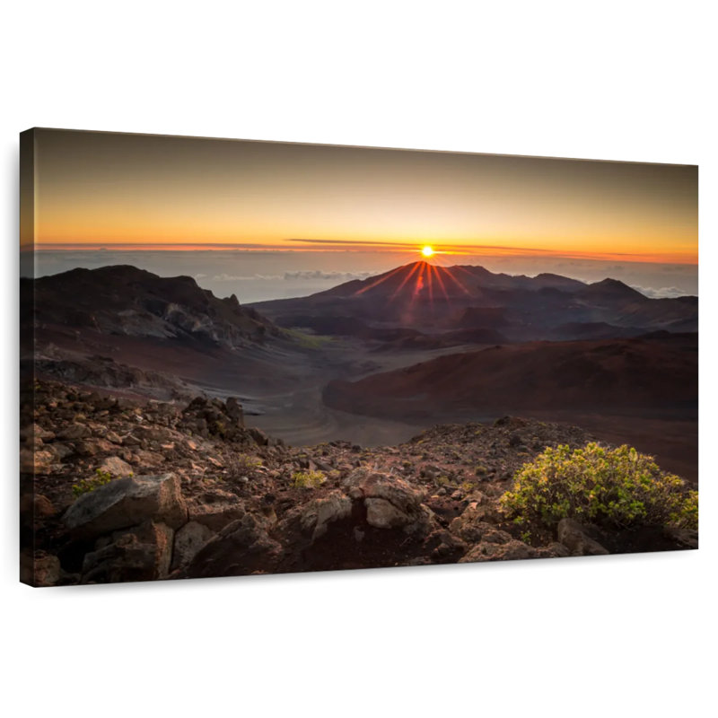 Alvord Haleakala Sunset Rays, 30" H x 45" W