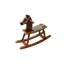 Chaise berçante en bois-100781612