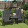 Danese All-Weather HDPE Adirondack Loveseat Chair with Table
