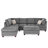 Upholstered L-Shaped Sectional Reversible-571729552